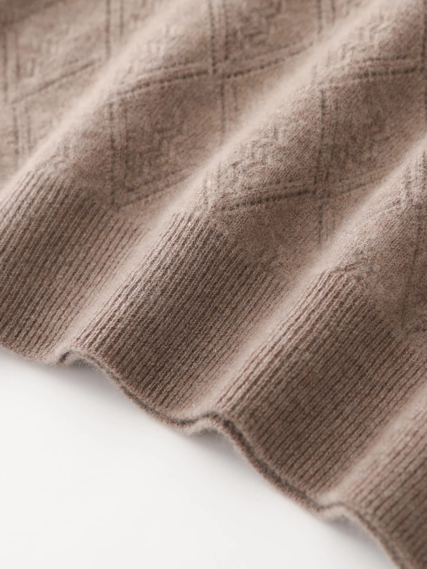 12-Gauge Crew-Neck Pointelle · DETAIL