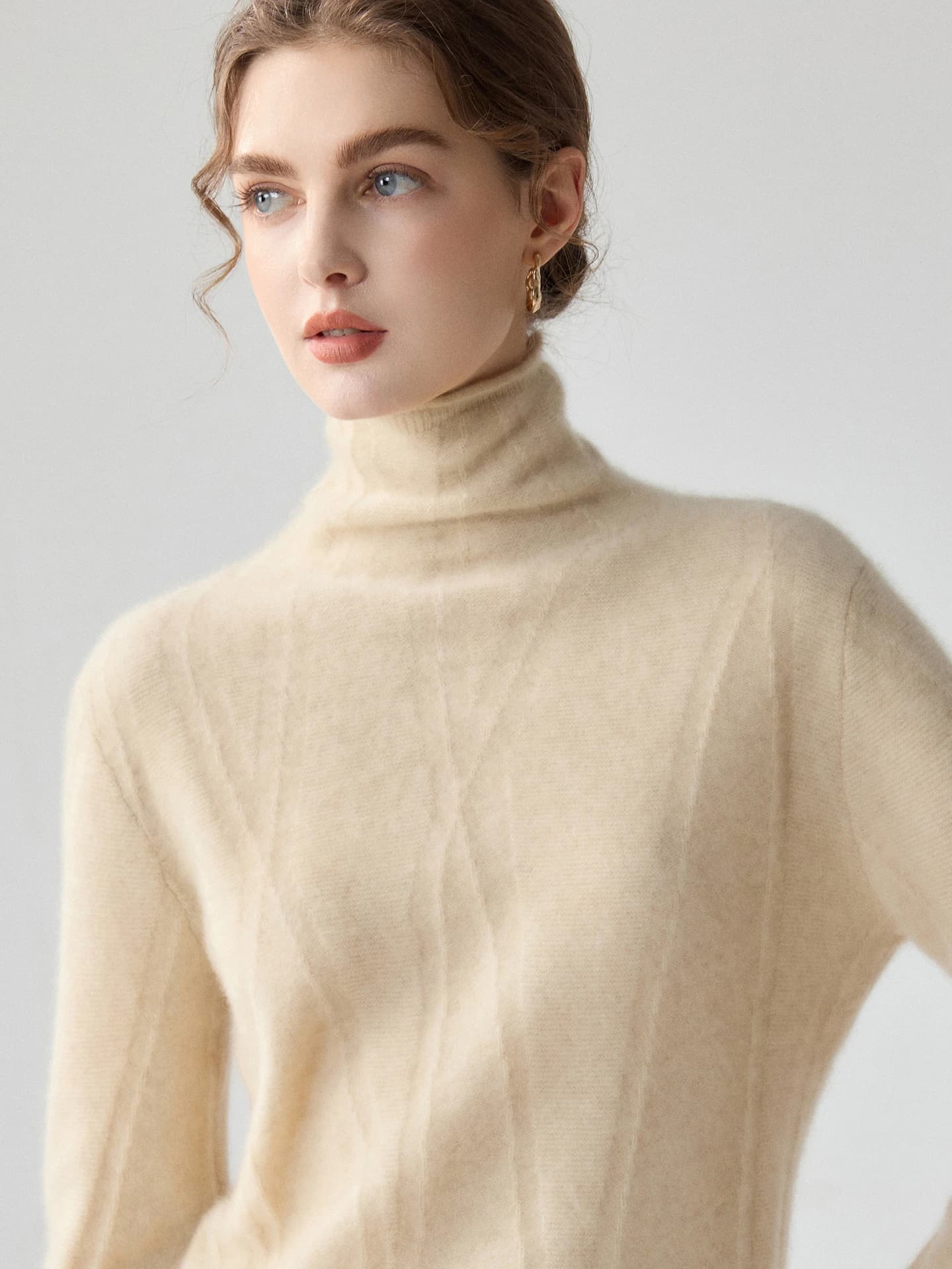 12-Gauge Slouch-Neck Reverse-Stitch · FRONT