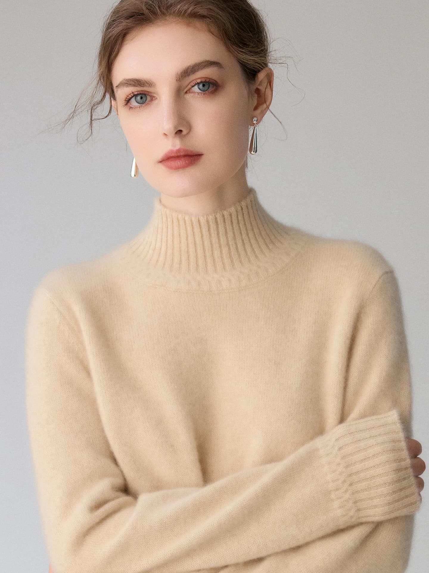 7-Gauge Heavyweight Mock-Neck · FRONT