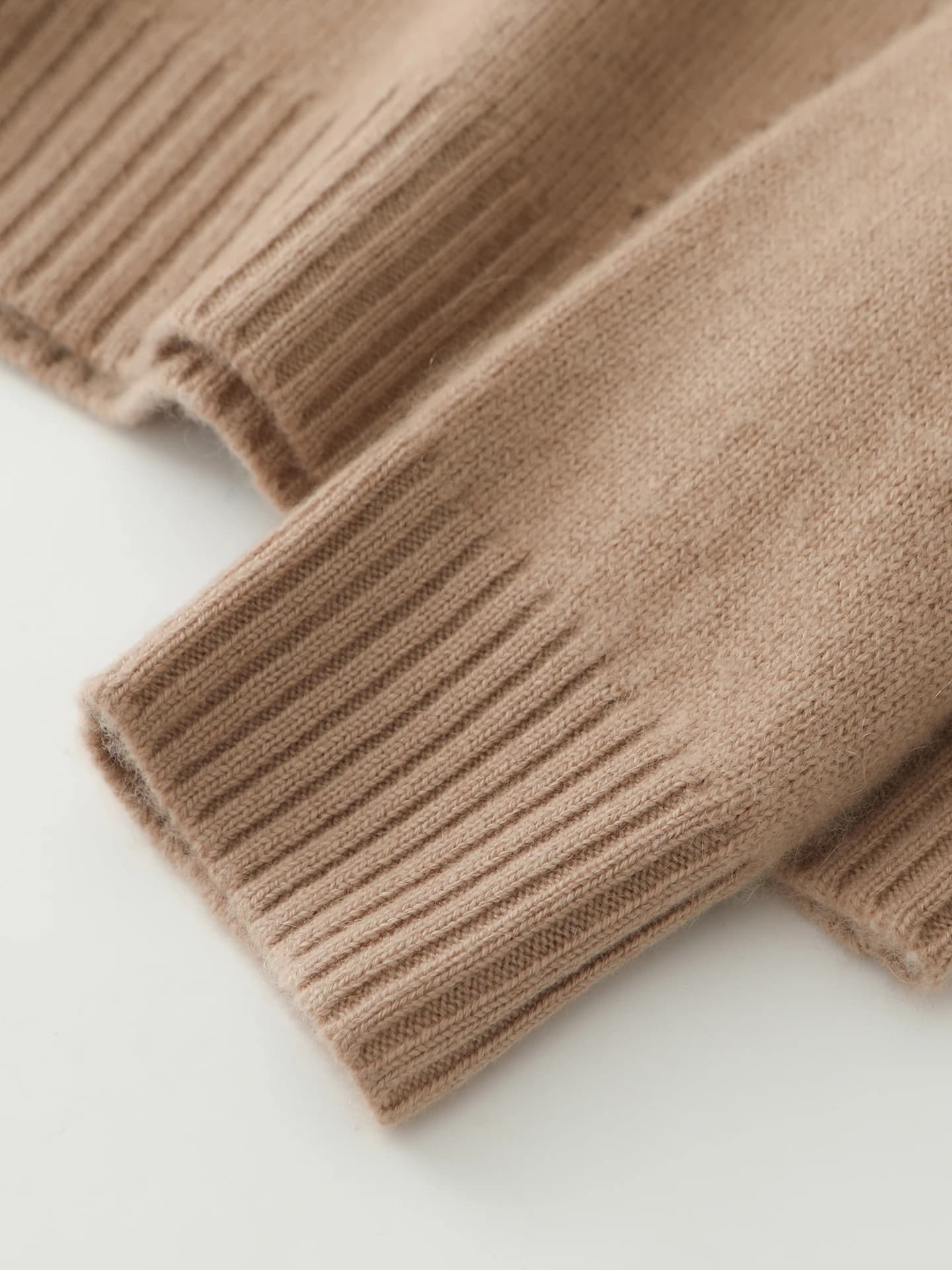 7-Gauge Mock-Neck Cable-Knit · DETAIL
