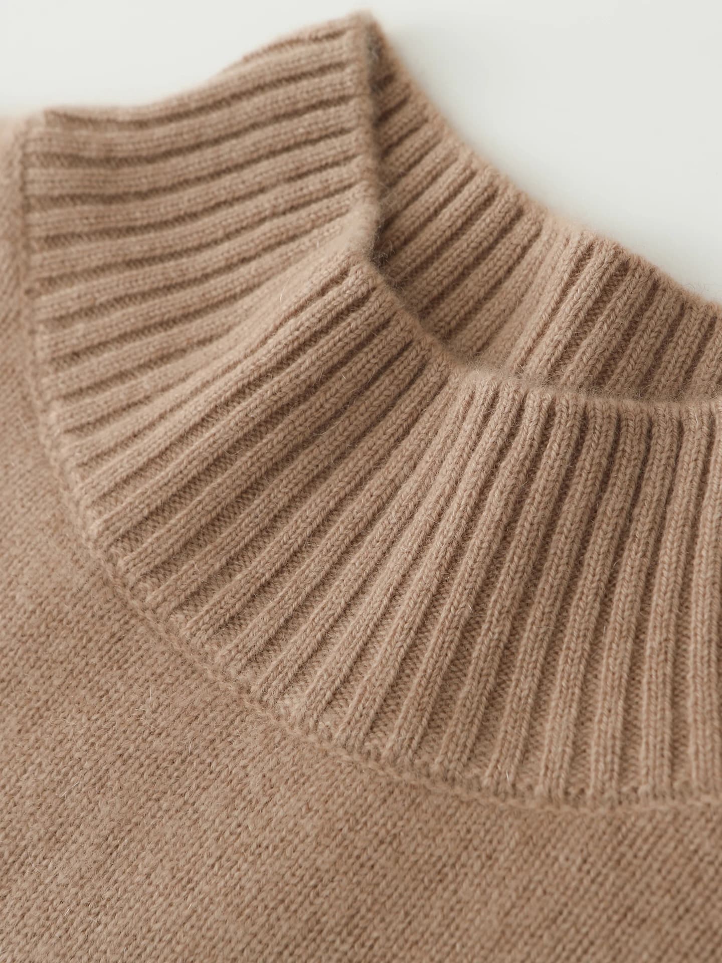 7-Gauge Mock-Neck Cable-Knit · DETAIL