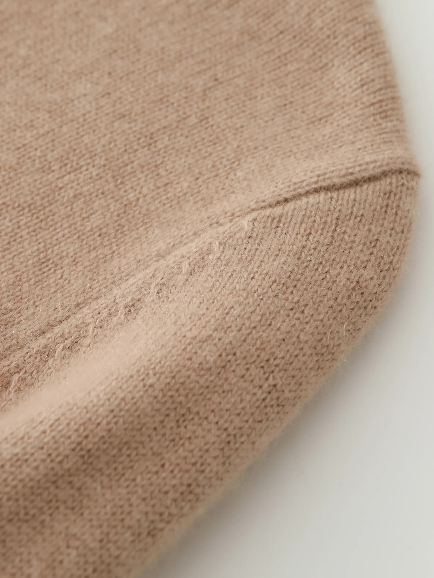 7-Gauge Mock-Neck Cable-Knit · DETAIL