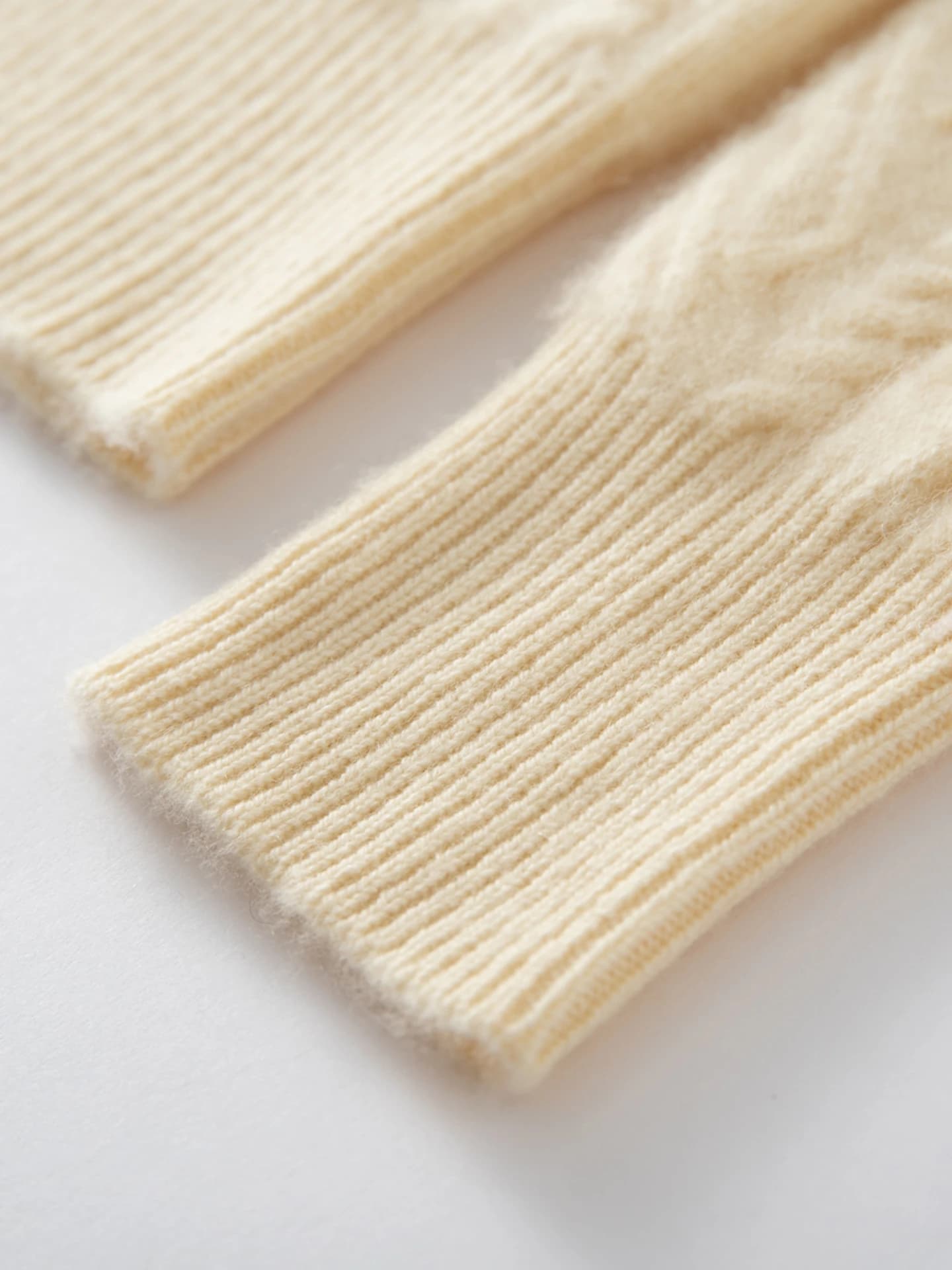 7-Gauge Shawl-Collar Cardigan · DETAIL