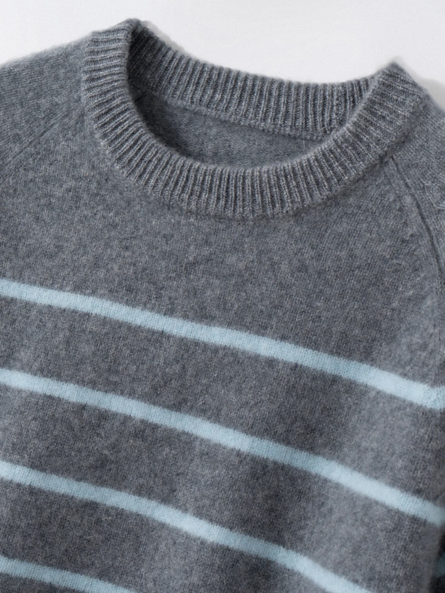 7-Gauge Crew-Neck Striped · DETAIL