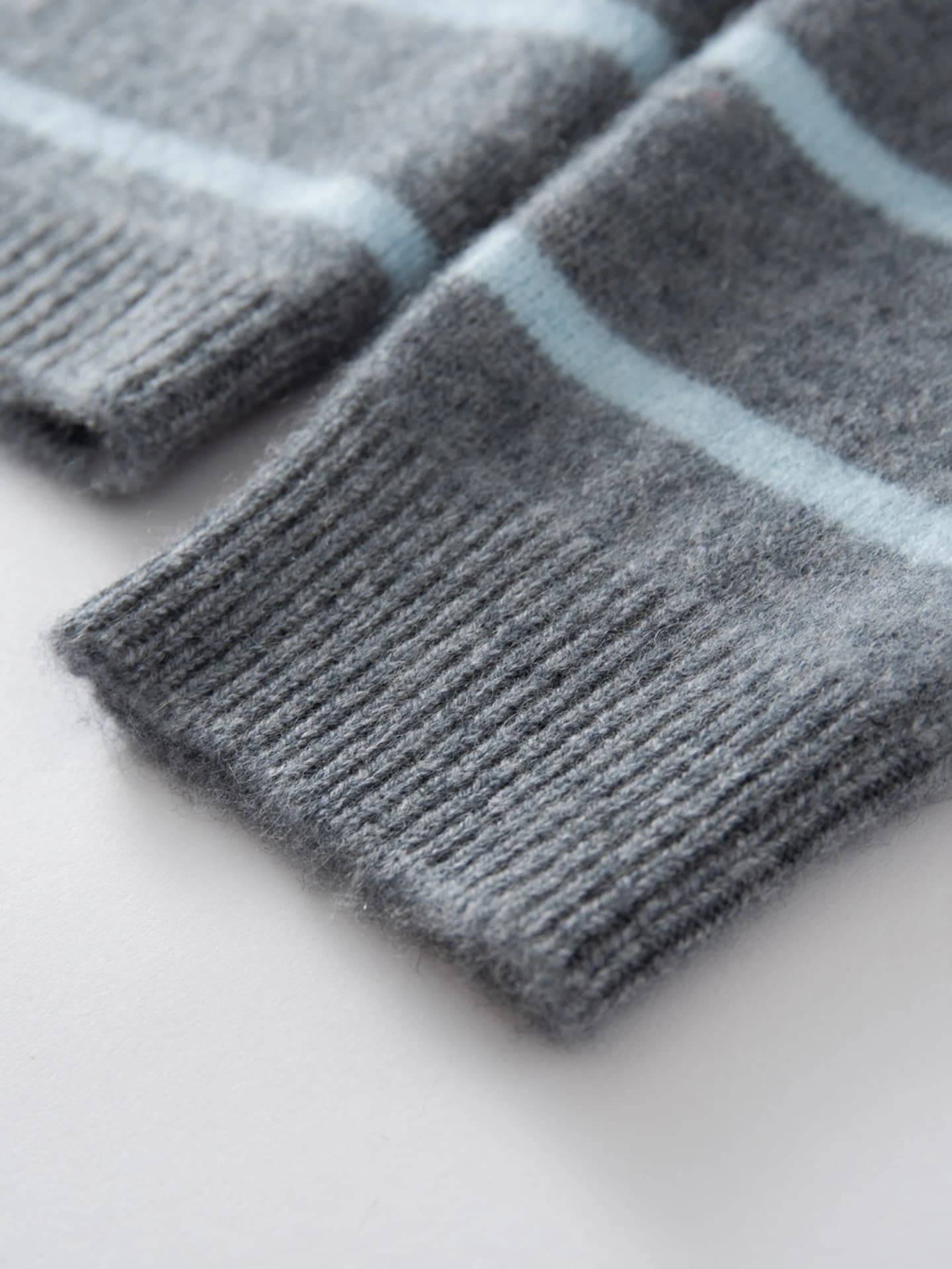 7-Gauge Crew-Neck Striped · DETAIL