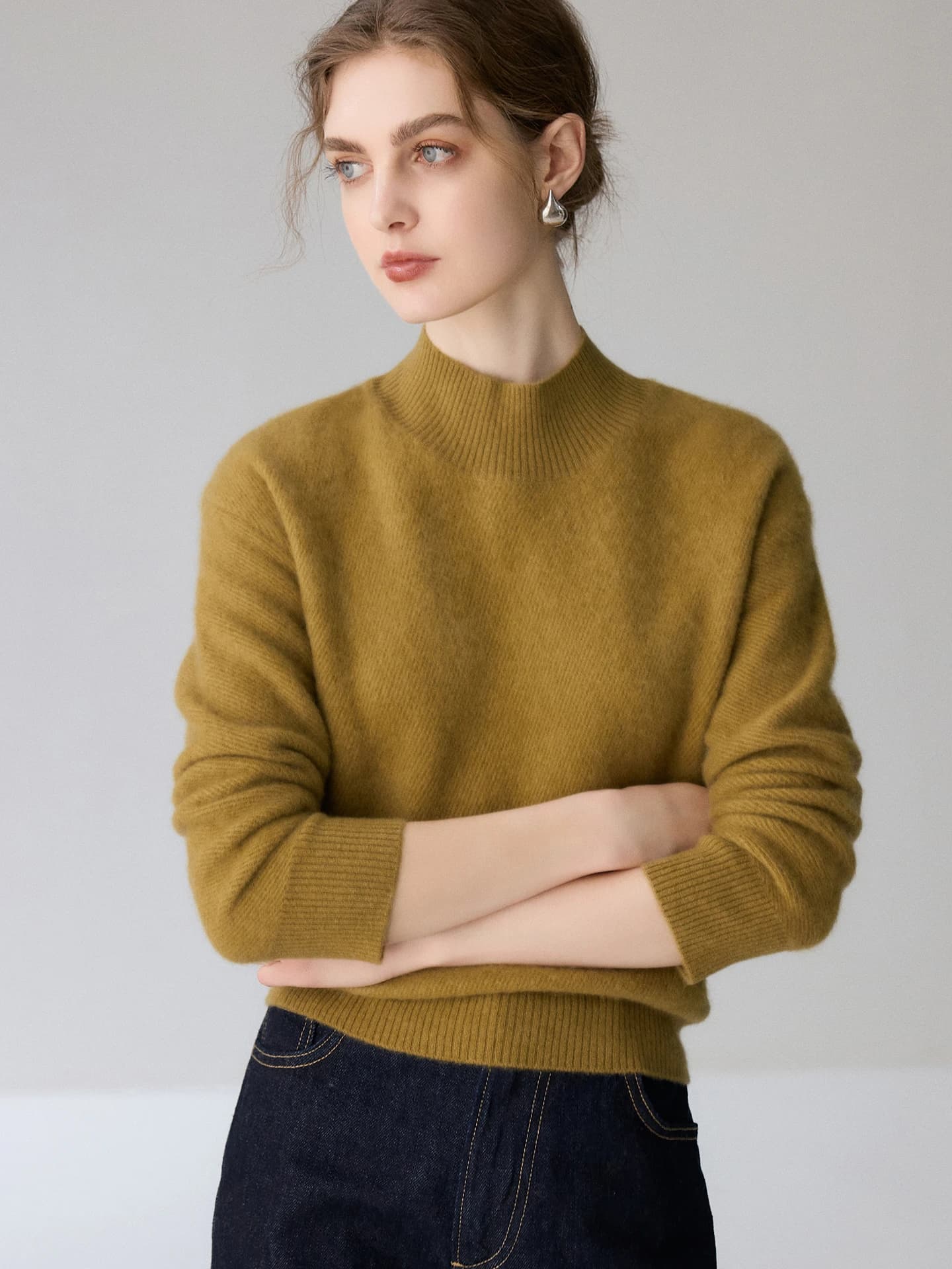 12-Gauge Mock-Neck Twill Heavy-Craft · FRONT