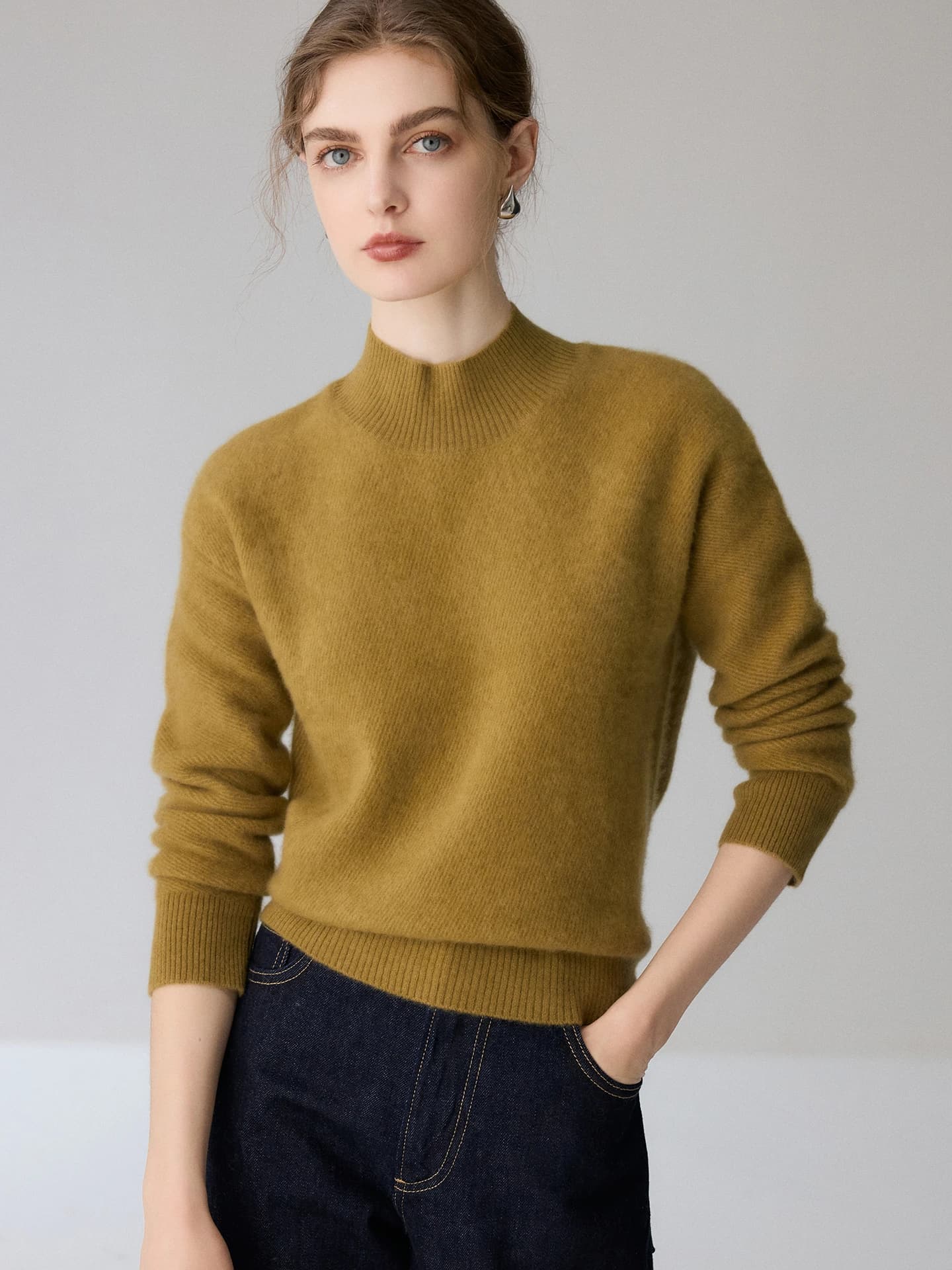 12-Gauge Mock-Neck Twill Heavy-Craft · FRONT