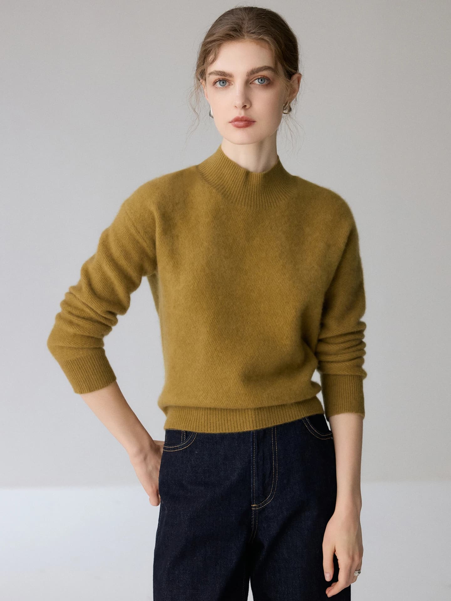 12-Gauge Mock-Neck Twill Heavy-Craft · FRONT