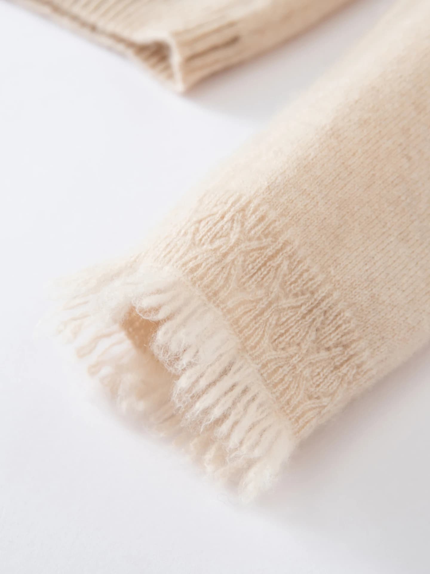 12-Gauge Mock-Neck Fringe · DETAIL