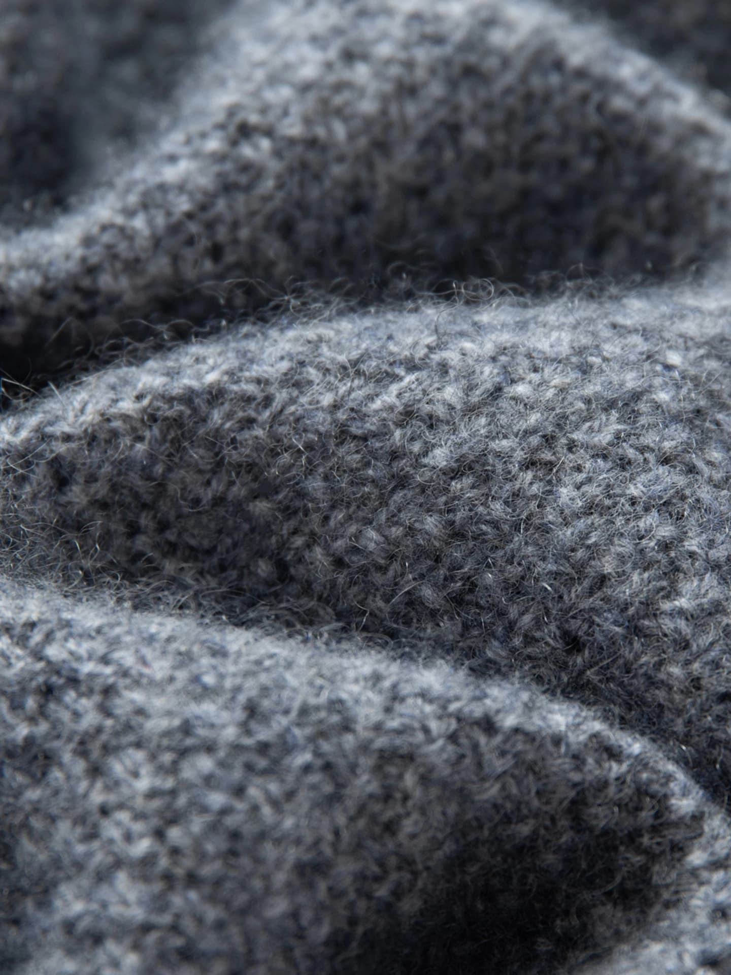 7-Gauge Zip Cardigan Popcorn-Knit · DETAIL
