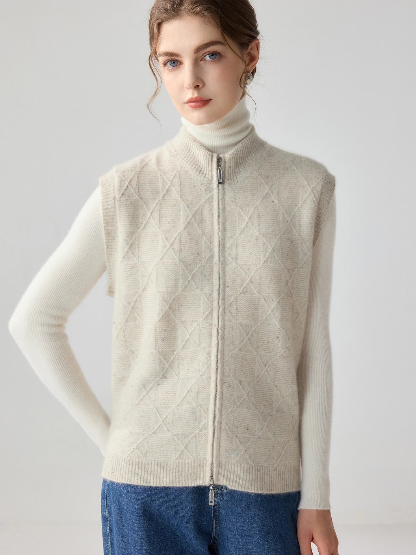 7-Gauge Zip Vest · FRONT