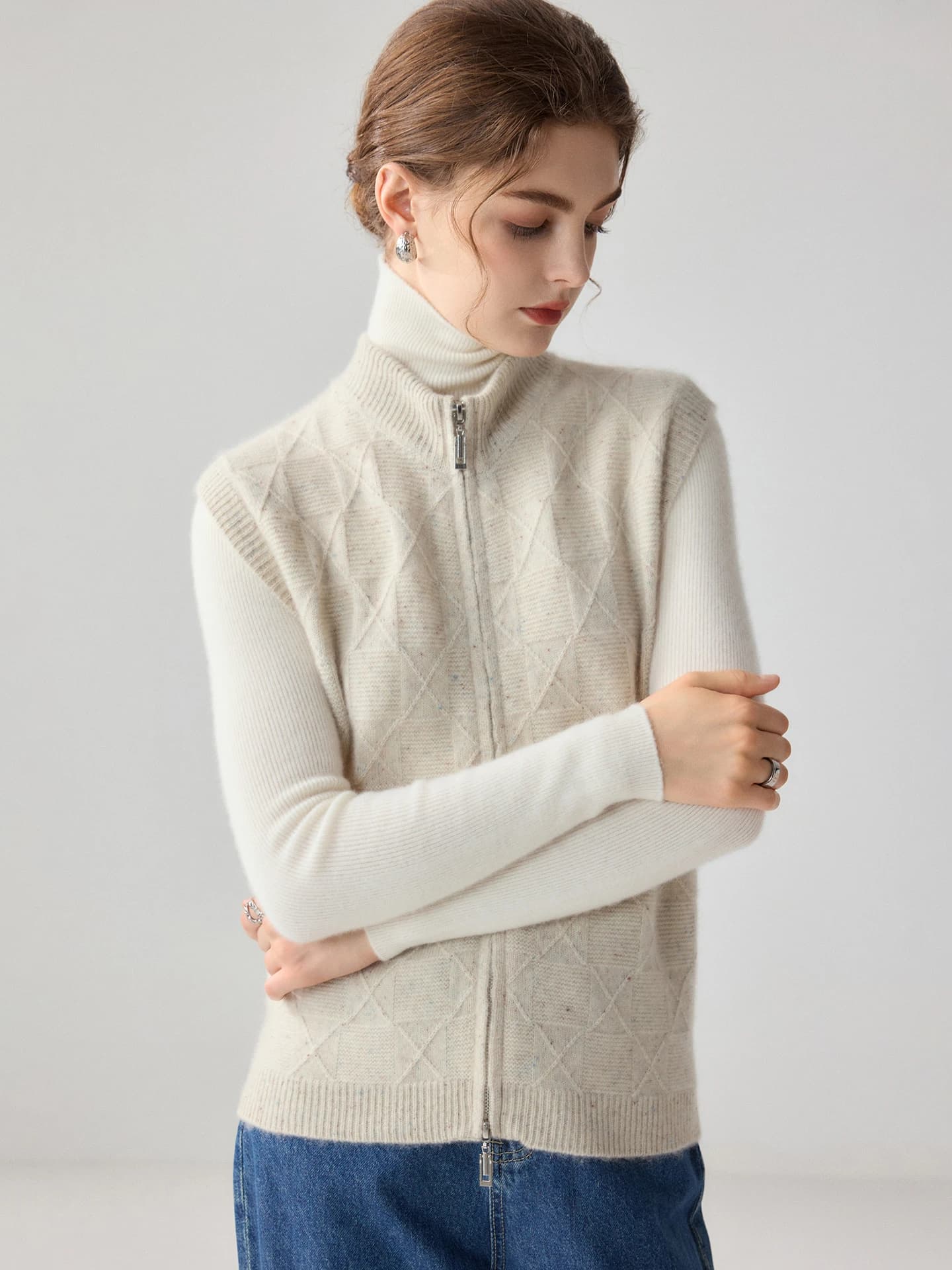 7-Gauge Zip Vest · FRONT