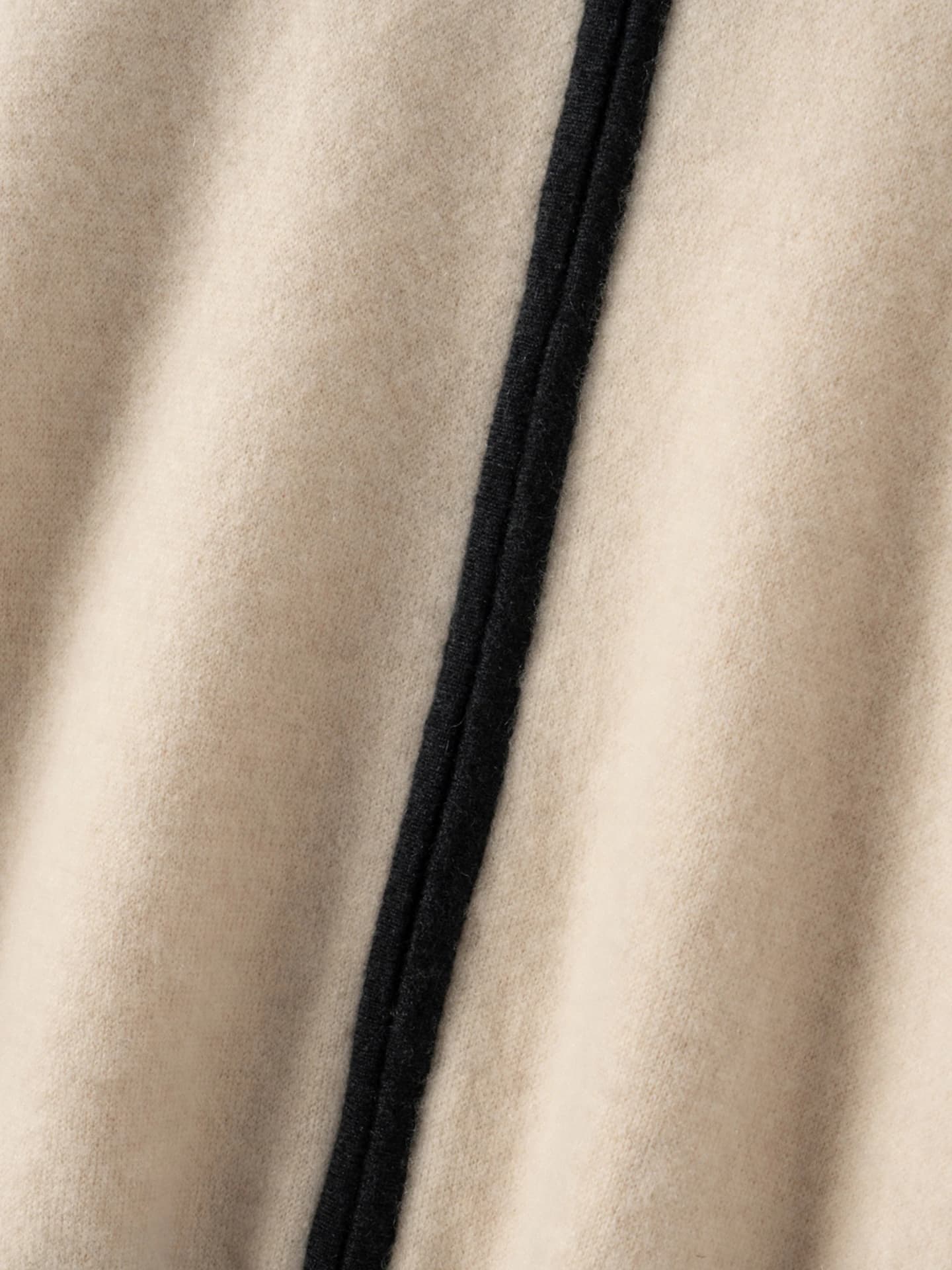 12-Gauge Cardigan Jacket Color-Block · DETAIL