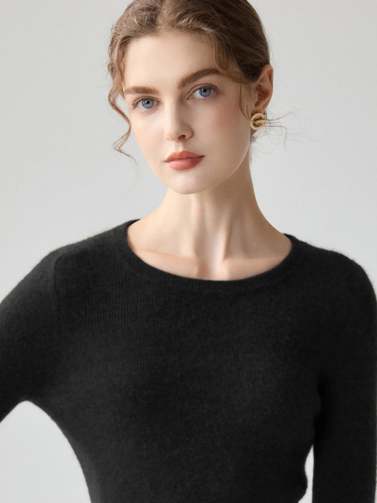 12-Gauge Slim-Fit Crew-Neck Ribbed Pointelle · FRONT