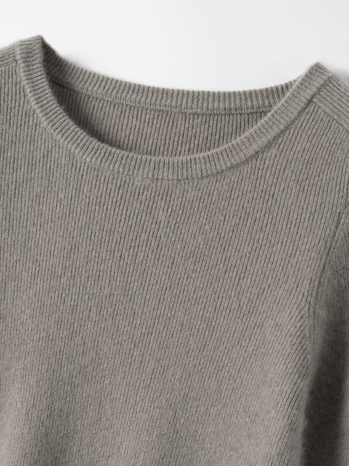12-Gauge Slim-Fit Crew-Neck Ribbed Pointelle · DETAIL