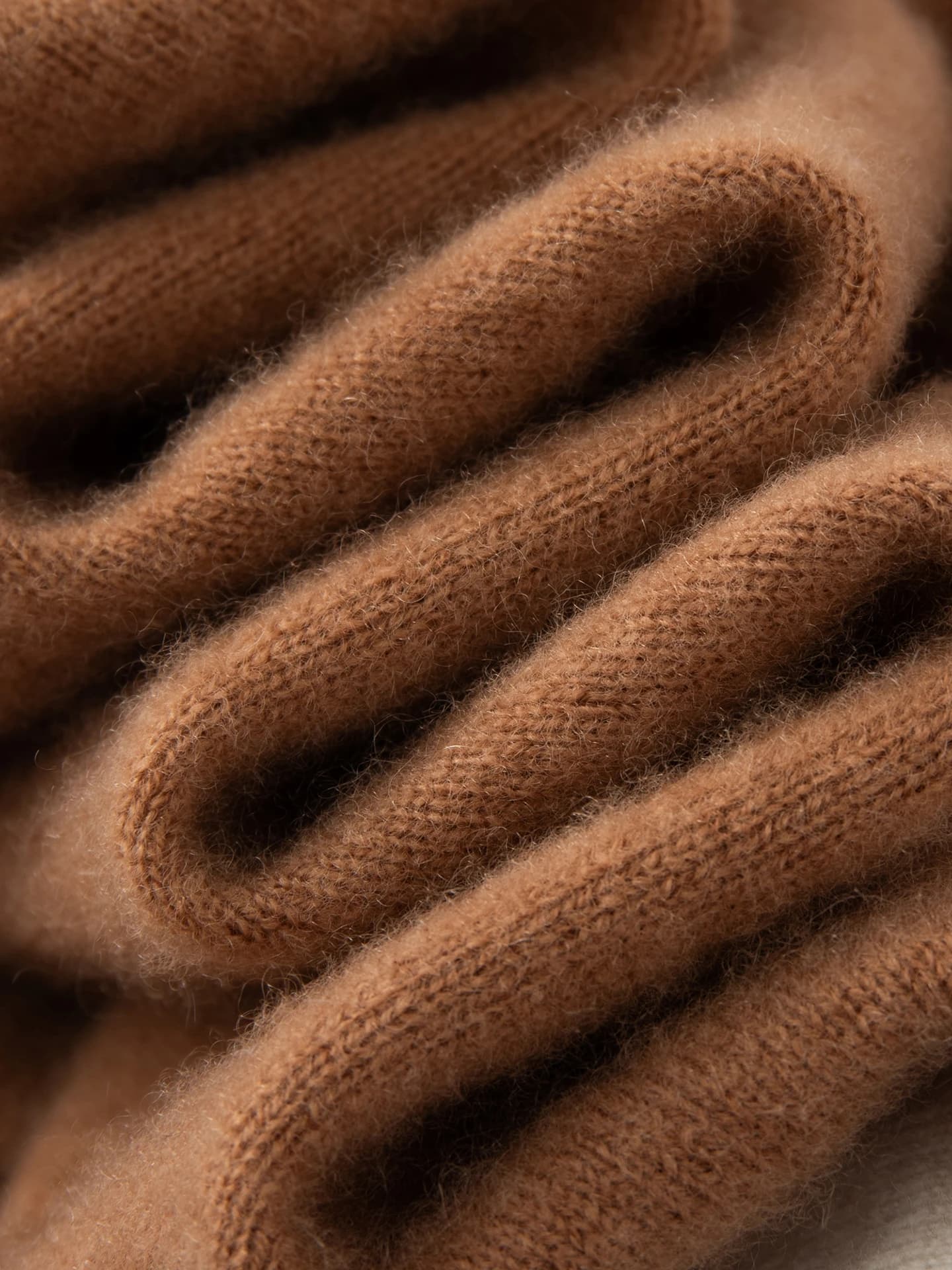 12-Gauge Half-Placket Color-Block Double-Layer · DETAIL