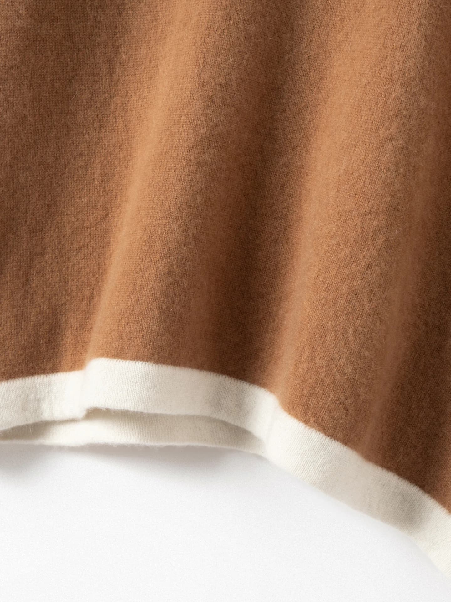12-Gauge Half-Placket Color-Block Double-Layer · DETAIL