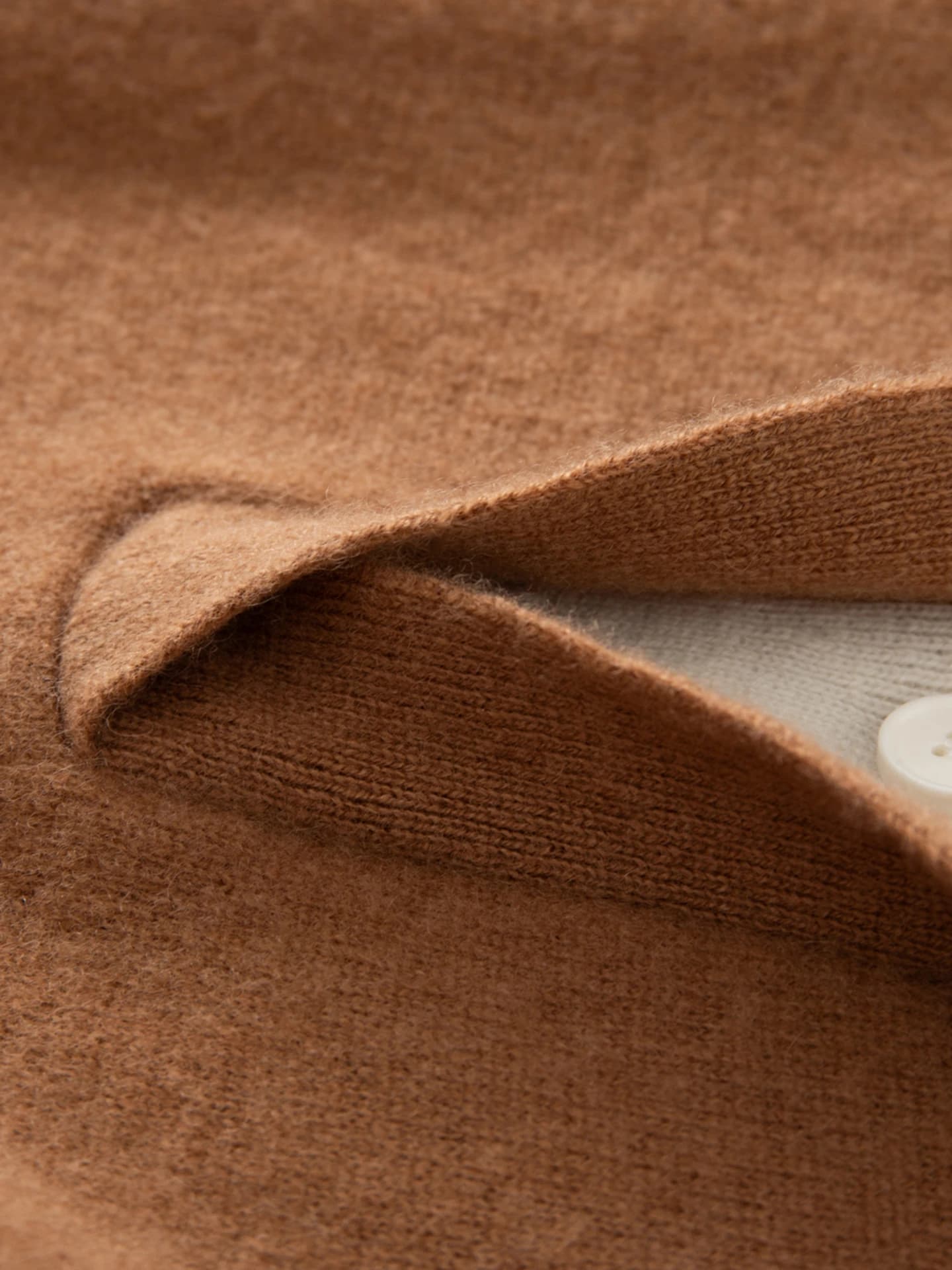 12-Gauge Half-Placket Color-Block Double-Layer · DETAIL