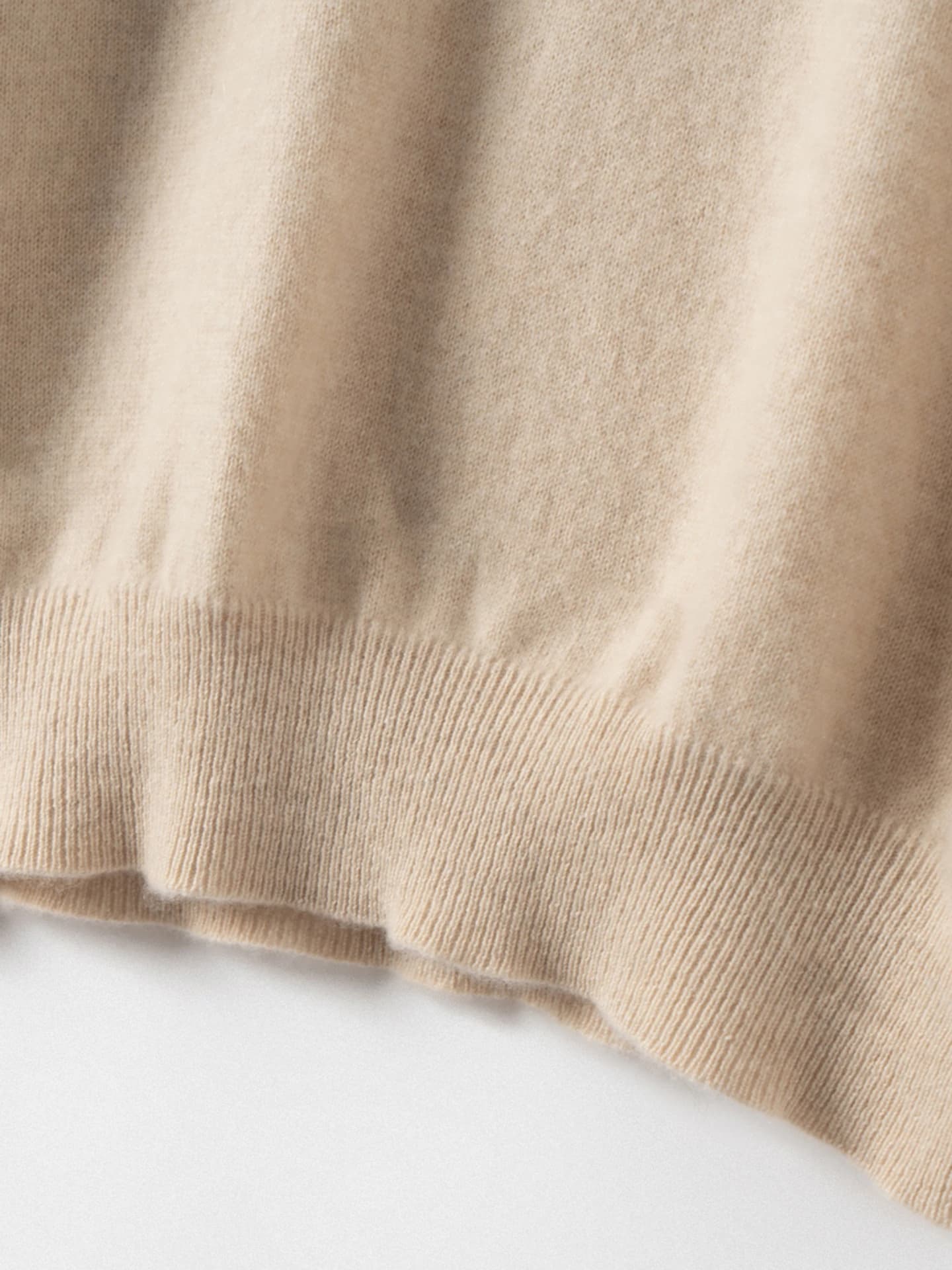 12-Gauge Mock-Neck Pointelle · DETAIL