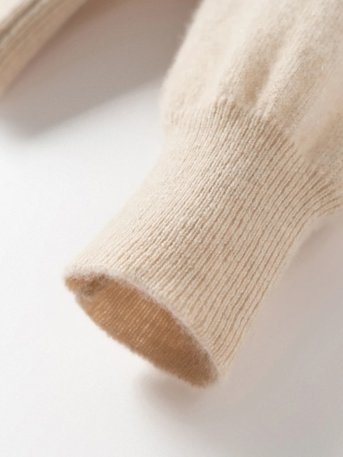 12-Gauge Mock-Neck Pointelle · DETAIL
