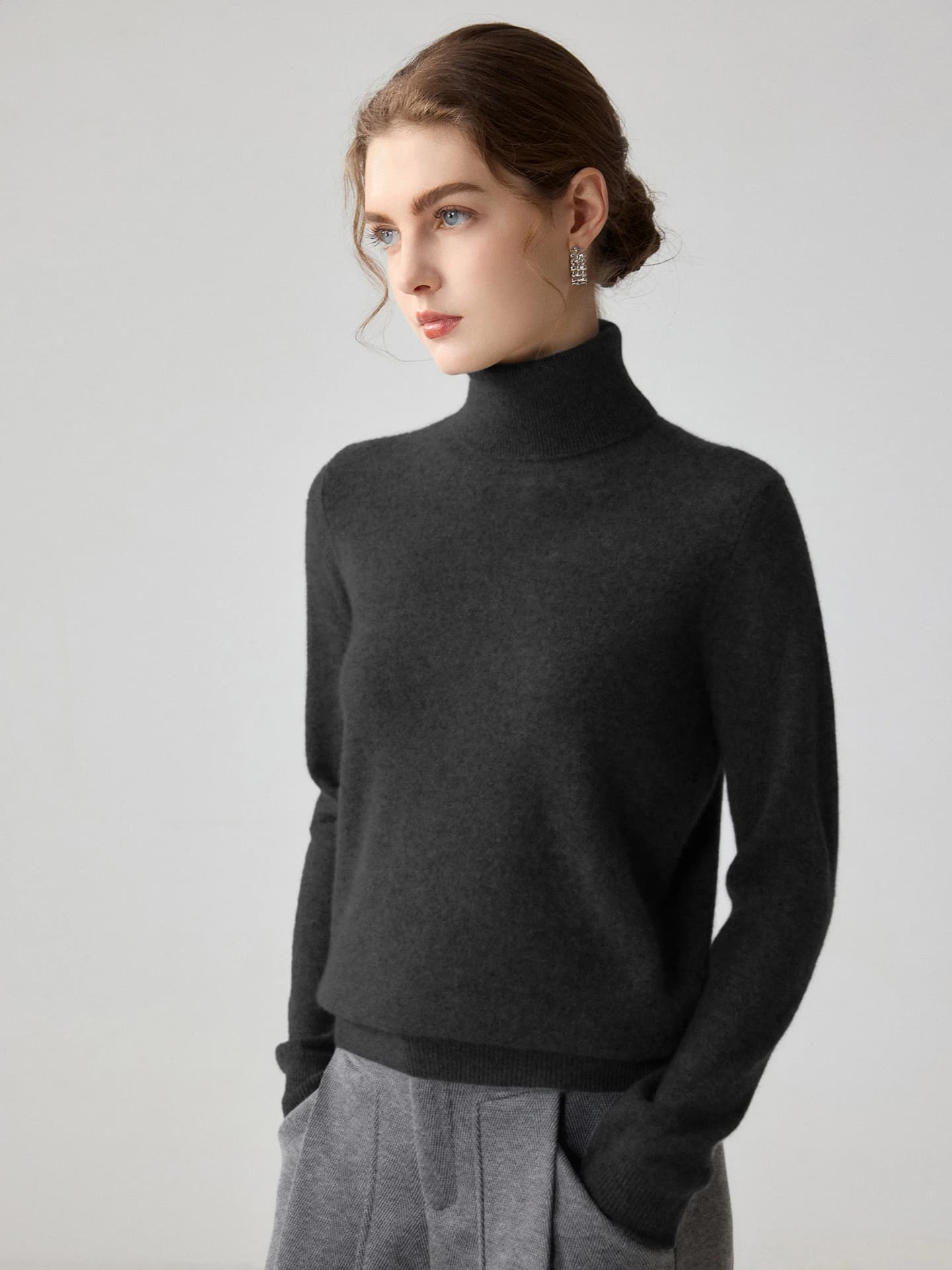 12-Gauge Turtleneck Plain · FRONT
