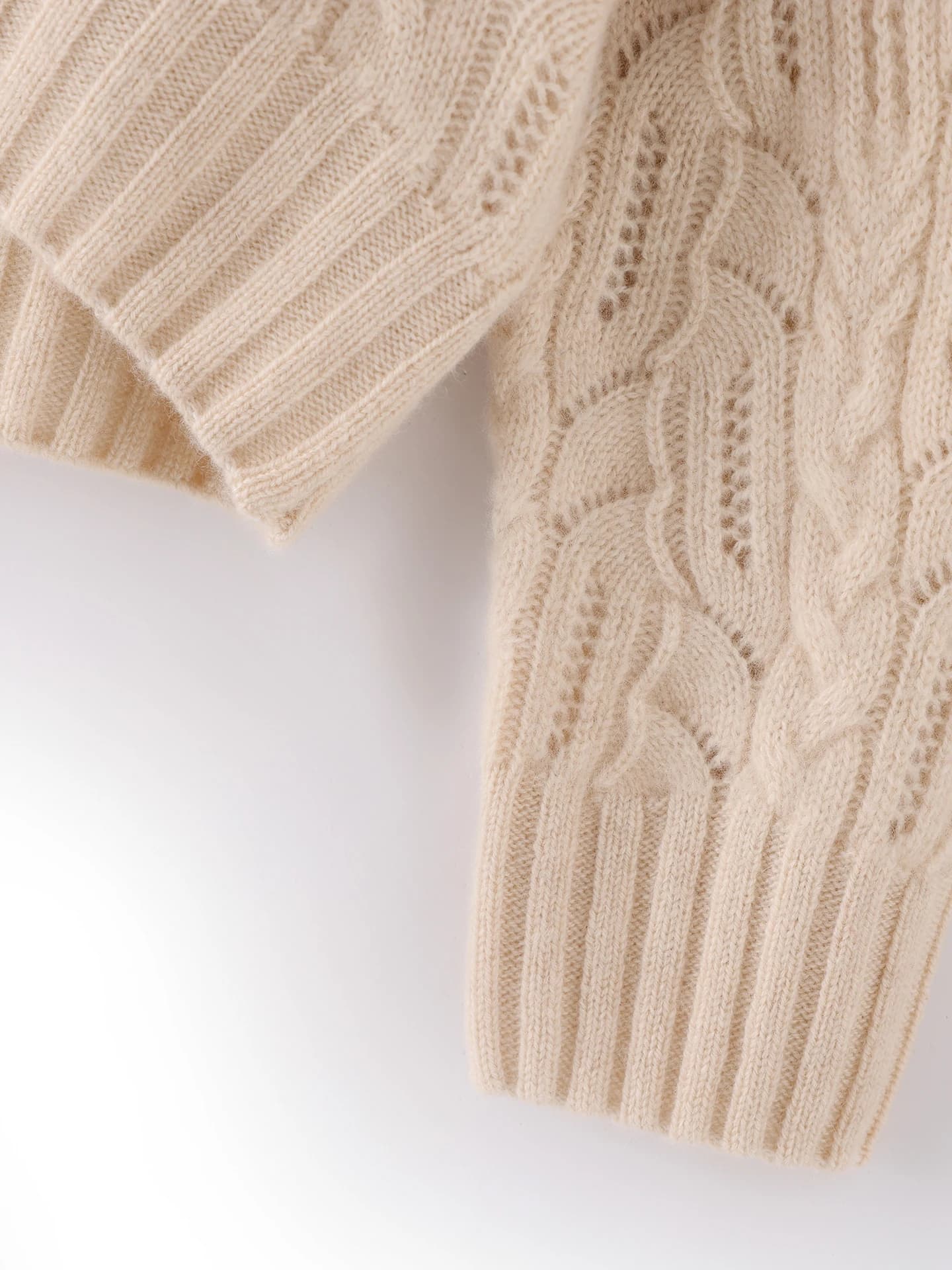 Turtleneck Pointelle · DETAIL