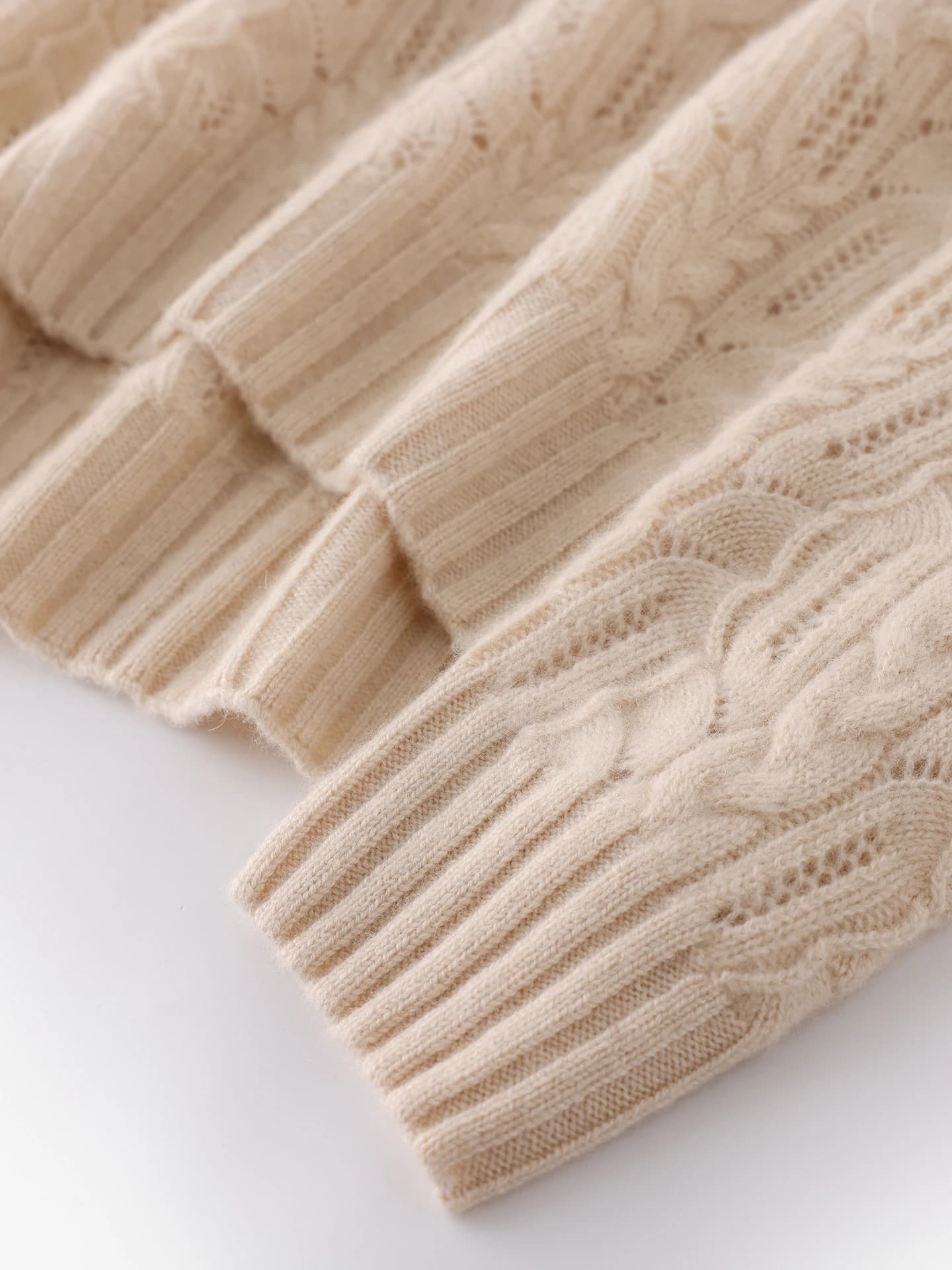 Turtleneck Pointelle · DETAIL