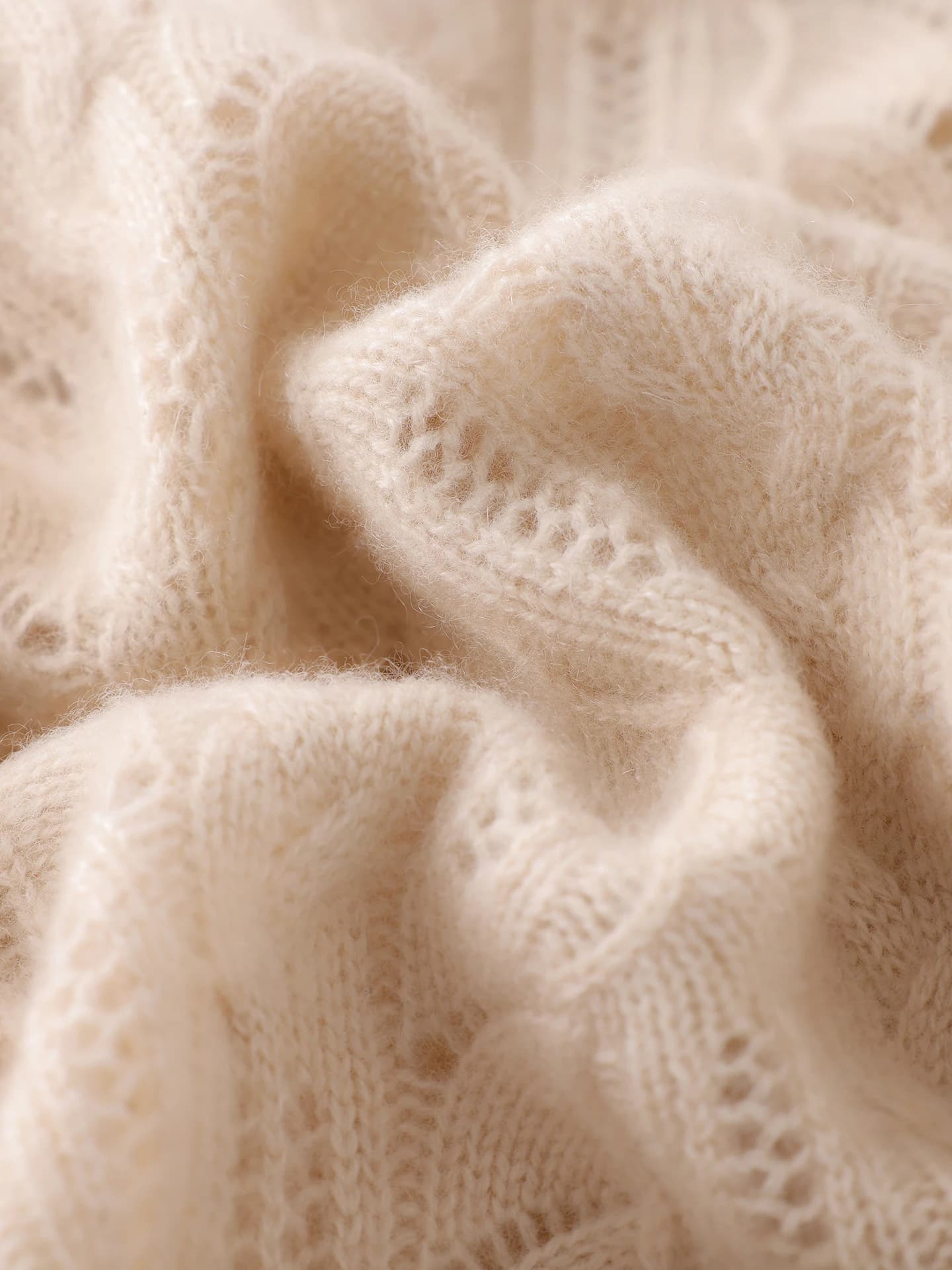 Turtleneck Pointelle · DETAIL