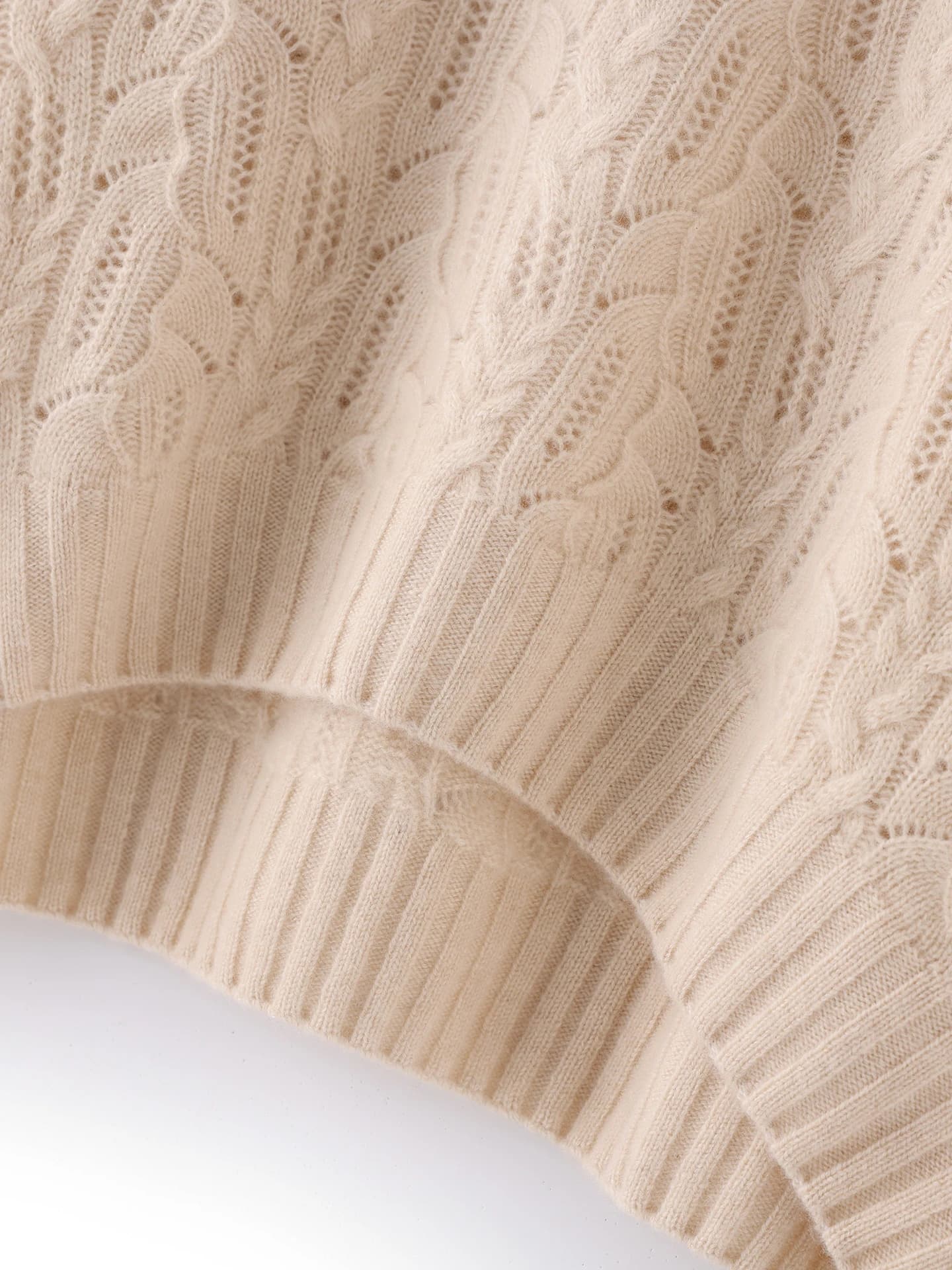 Turtleneck Pointelle · DETAIL