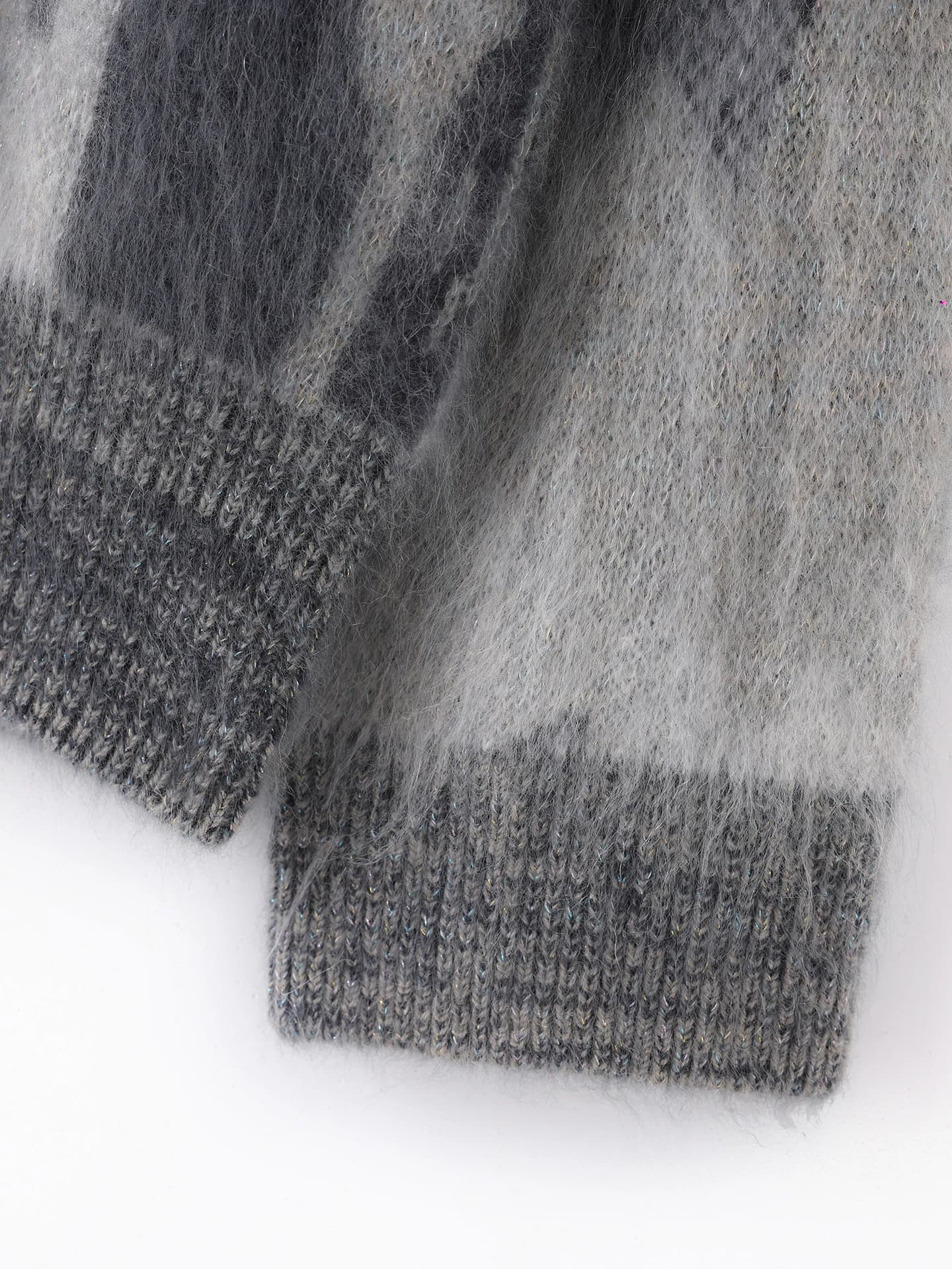 Heavyweight Air-Layer Brushed Heavy-Craft Jacquard Pullover Crew-Neck · DETAIL